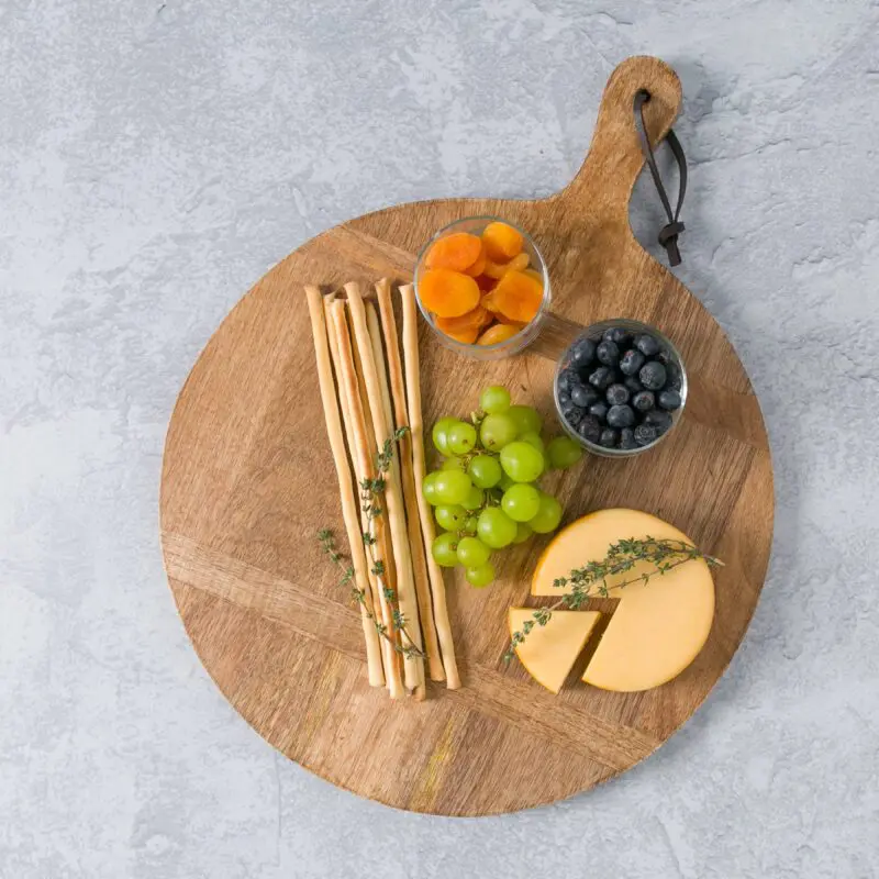 Farmhouse Wood Serving Charcuterie Board Tray