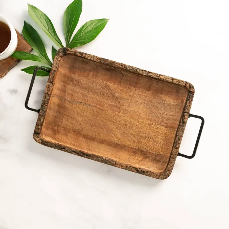 Rustic Farmhouse Charcuterie Serving Tray