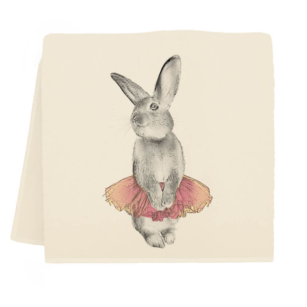 Featured image for “Bunny Tutu Tea Towel”