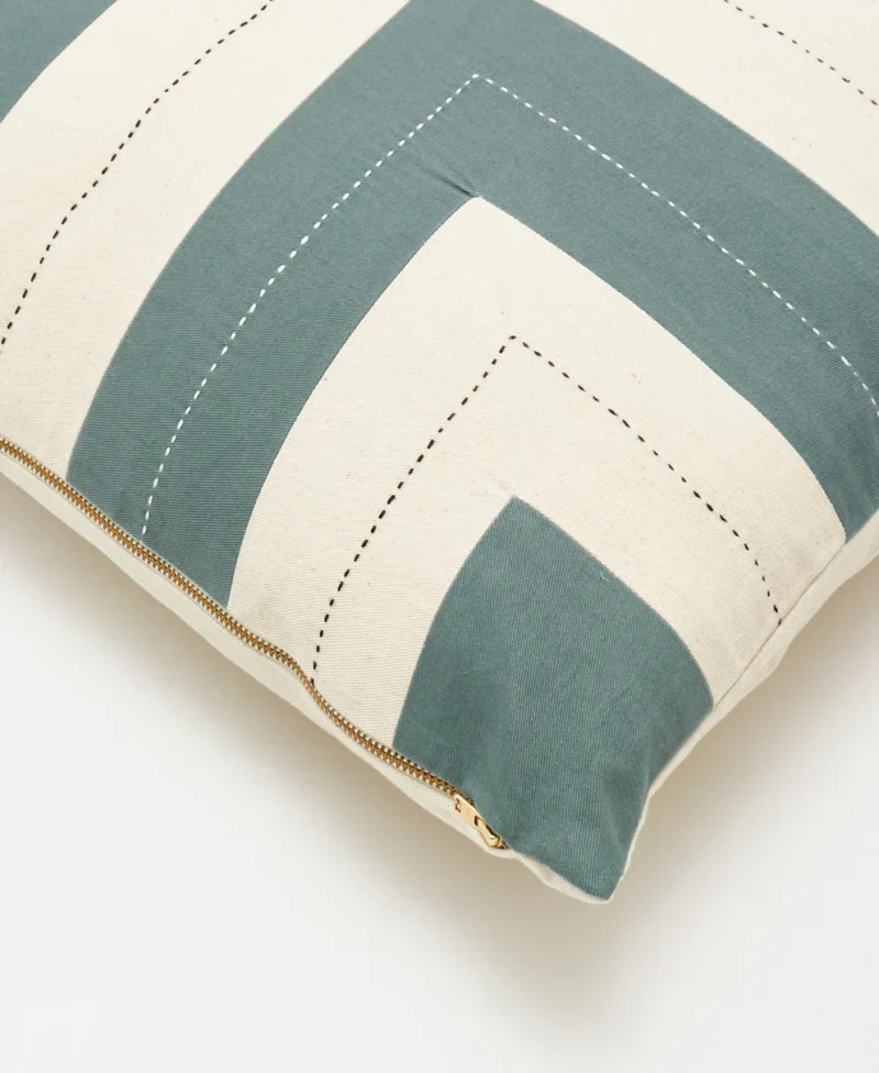 Interlock Throw Pillow - Image 2